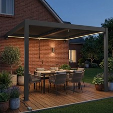3 x 3 m Louvered Pergola with