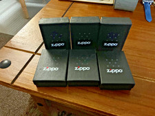 6 x Zippo Lighter Box – Cardboard with Manual & Insert