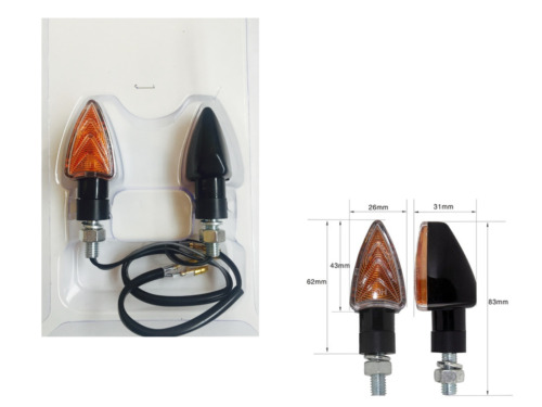 Fcn1 black arrows short lamp - black,