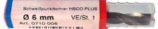 Wurth 0710006 HSCO PLUS Spot-Weld Drill Bit 6mm Improved Plus Centring Point