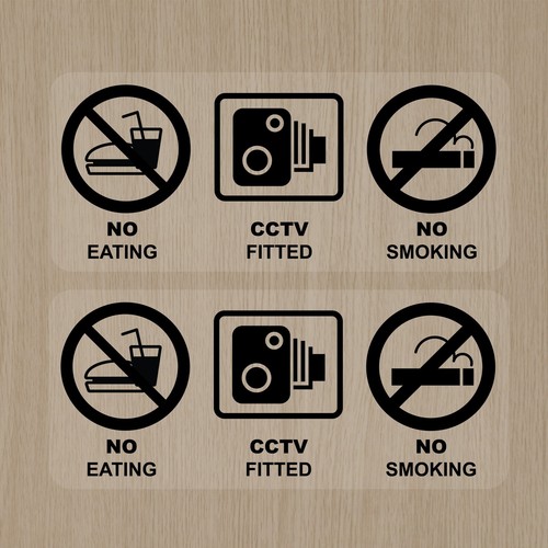 Smoking vaping eating - no,
