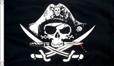 PIRATE FLAG 5' x 3' DEADMANS