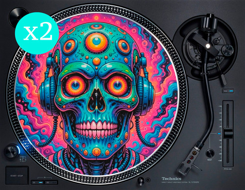 Cyborg futuristic robot skull - futuristic,