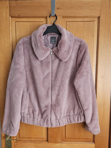 Plush mauve pink - plush, faux‑fur