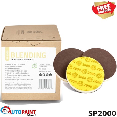 Abrasive foam blending - abrasive,