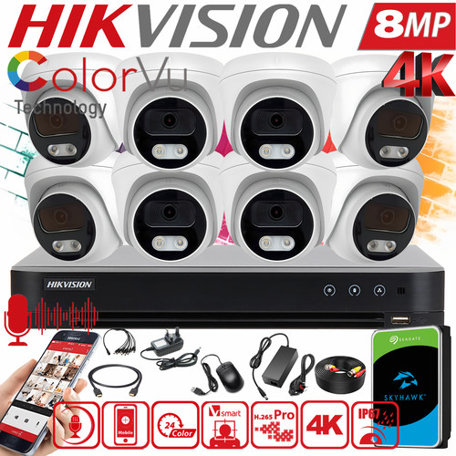 Hikvision cctv security - hikvision, 4k