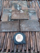 Reclaimed Red Brindle Hand Made Plain Clay Roof Tiles Rosemary Acme Per 100