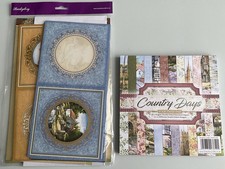 Hunkydory Country Days Matt-tastic Concept Card Kit & 8x8 Paper Pad Free P&P