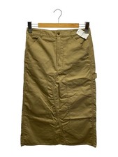 BEAMS BOY 25SS Double Knee Cotton Skirt Beige Size 1 Used