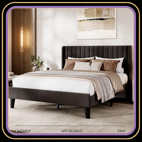 Bed frame queen full size - bed,