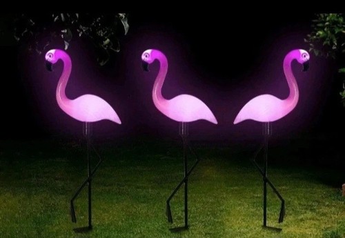 Solar led pink - solar,