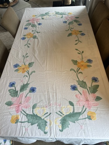 Vintage handmade applique and - handmade,