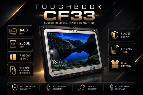 Rugged panasonic toughpad cf33 - rugged,