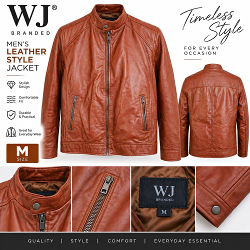 Branded men brown - wj,