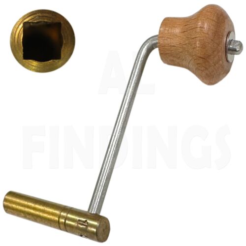 Brass crank winding - winding, for