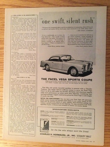 Fff02 advertisement 1957 - 1957, facel