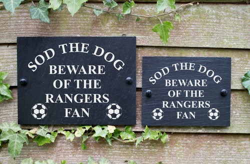 Beware the football - beware, fan