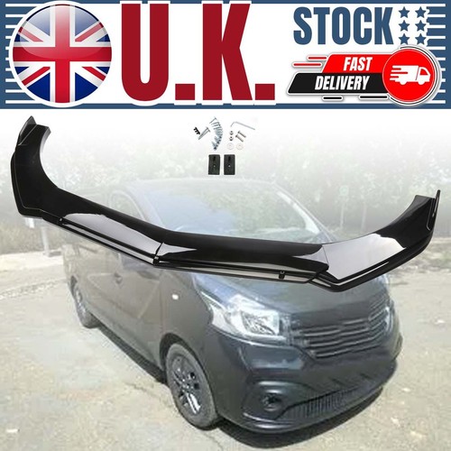 Front bumper lip spoiler - front,