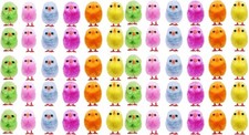 60 Easter Chicks Plush