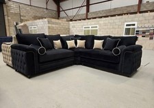 Rio Chesterfield Black Velvet