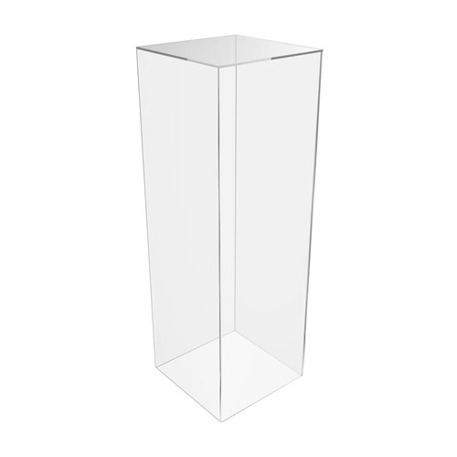 Acrylic pedestal plinths - pedestal,