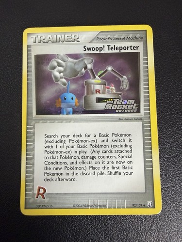 Pokémon tcg swoop teleporter - pokémon,