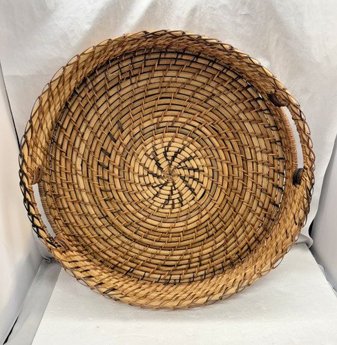 Large round rataan wicker - round,