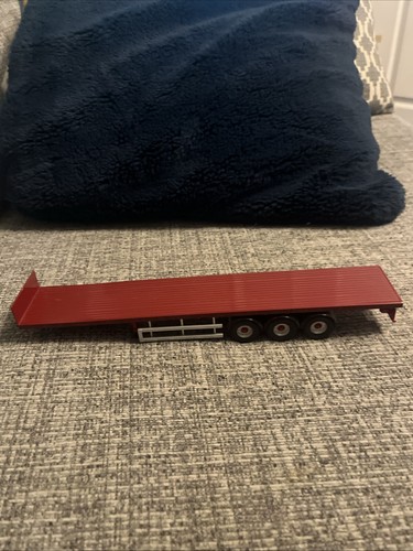 Corgi flatbed dark red 50 - red, 1/50