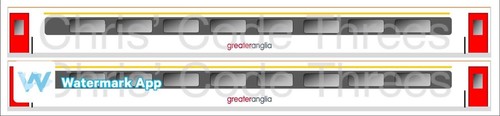 Adhesive vinyl coach - adhesive, decal