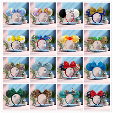140 Styles Rare Disney Parks Mickey Magical Bow Minnie Mouse Ears Headband Cos