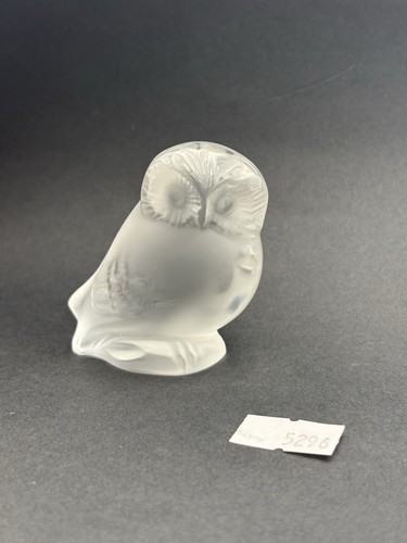 Lalique crystal frosted - frosted, glass
