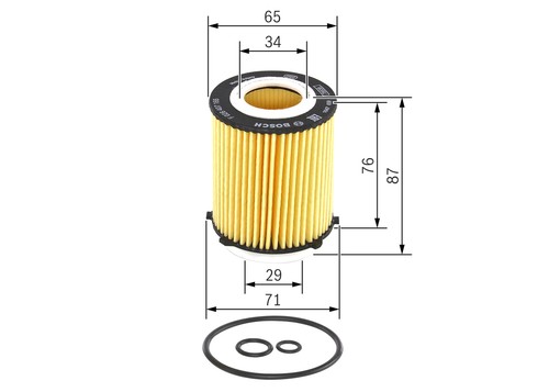 Bosch oil filter for - filter,