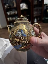 Japanese Samurai China Tea Set Genuine, No Damage