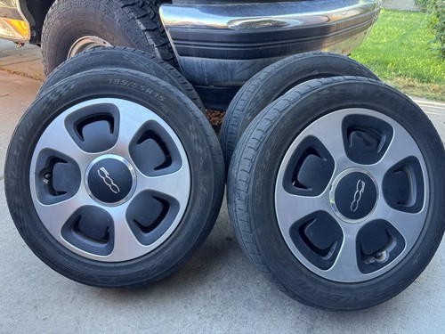 Fiat 500e 15x5 15x6 - fiat, wheels