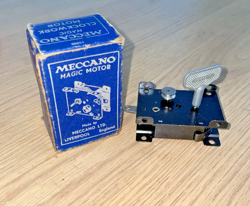 Meccano magic clockwork motor - meccano,