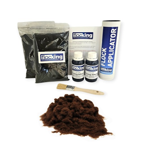 Flocking kit dark brown - brown,
