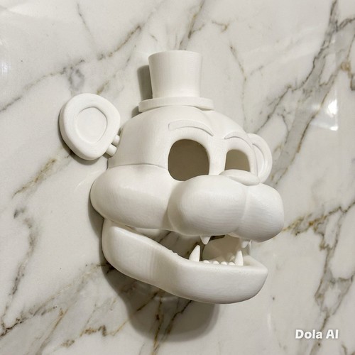 Glamrock freddy mask wall - freddy,