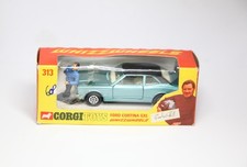 Corgi 313 Ford Cortina GXL Graham Hill In Original Box - Near Mint Vintage