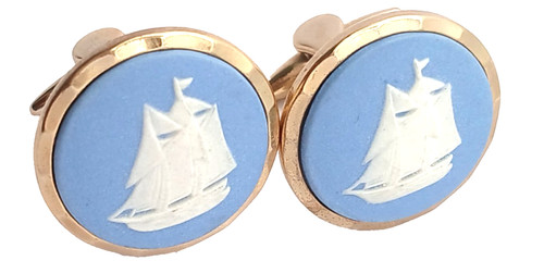 Wedgwood cufflinks jasperware - wedgwood,