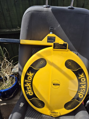 Disklok steering lock - disklok, large