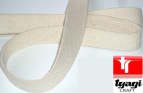 100 cotton canvas webbing - cotton,