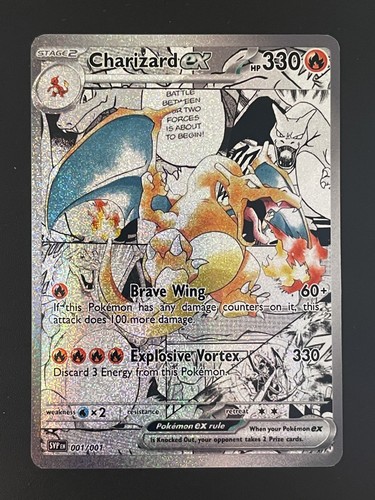 Charizard full art - charizard,
