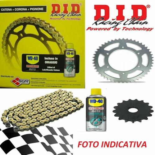 Did gold chain and sprocket - and,