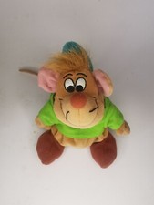 Vintage Walt Disney Gus Mouse Beanie Cinderella Plush Teddy 1990's Buena Vista