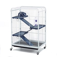 Rat Ferret Chinchilla Cage Large Tall On Wheels with Accessories Blenheim 93cm