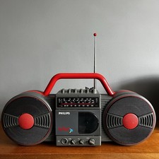 Vintage Philips Boombox Roller
