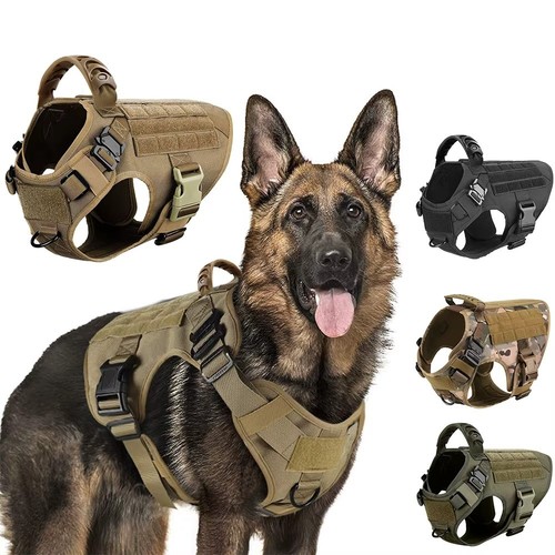 Military dog harness - dog, and