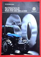 1996 NEW HOLLAND 60 SERIES TRACTORS Sales Brochure - 8160 8260 8360 8560