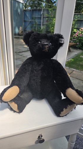 Black steiff bear 1907 - black,