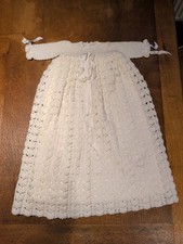 Crocheted Lined Christening